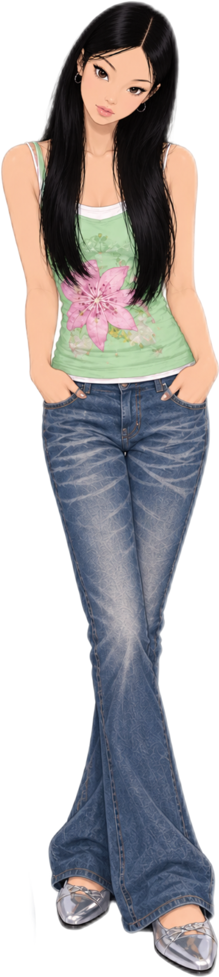 Bubble wearing Look 01